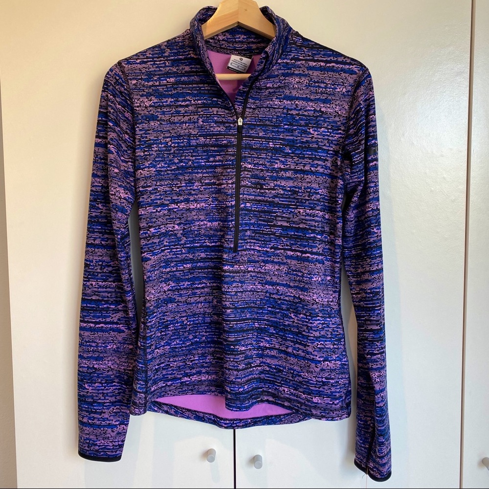 Nike Pro Fleece Lined Dri Fit 1/4 zip